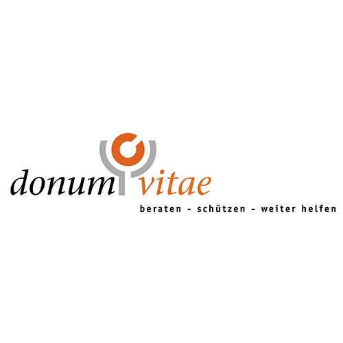Logo donum viate beraten - schützen - weiter helfen